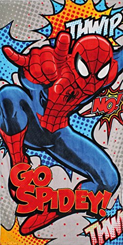 Disney-Serviette de plage pour enfant-Spiderman...