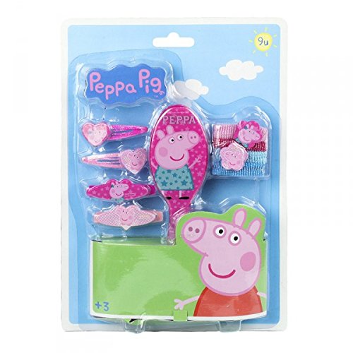 Blister accessoires cheveux + brosse 