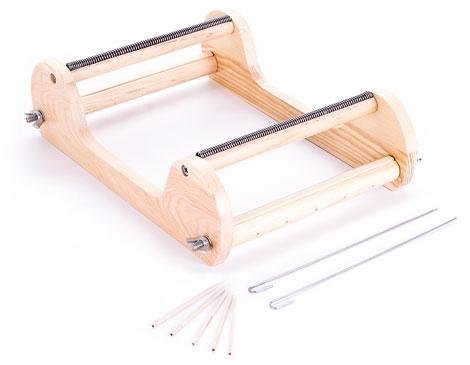 Métier à tisser en bois naturel spécial Rocaill...