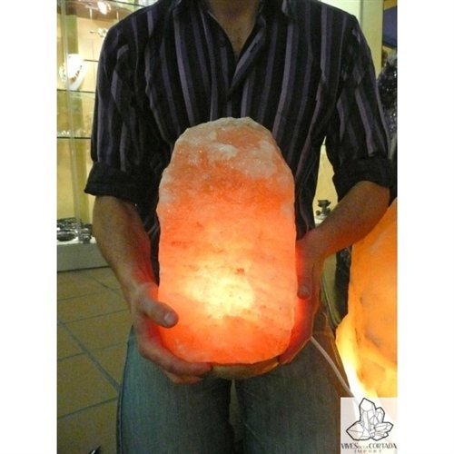 Très Grande Lampe de Sel de L'Himalaya (8-12 kg)