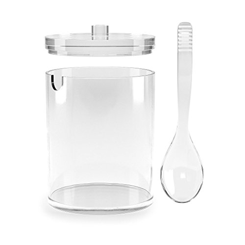 - sucrier cylindrique haute transp. acrylique