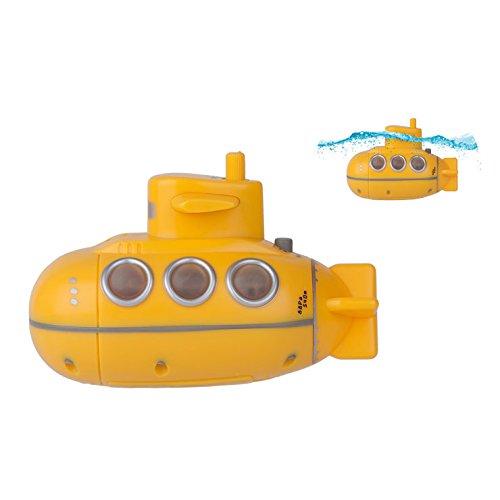24544 radio de bain sous-marin yellow sub jaune...