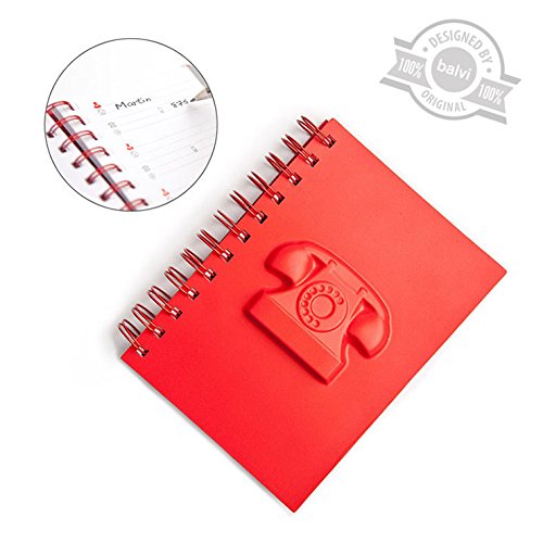 - répertoire téléphonique dial up! rouge pvc