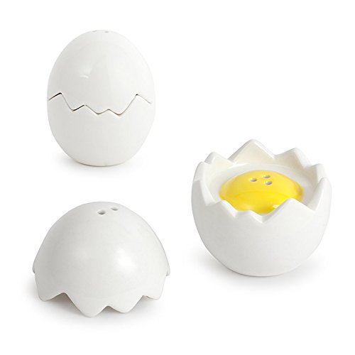 25604 salière et poivrier oeuf fissuré cracked ...