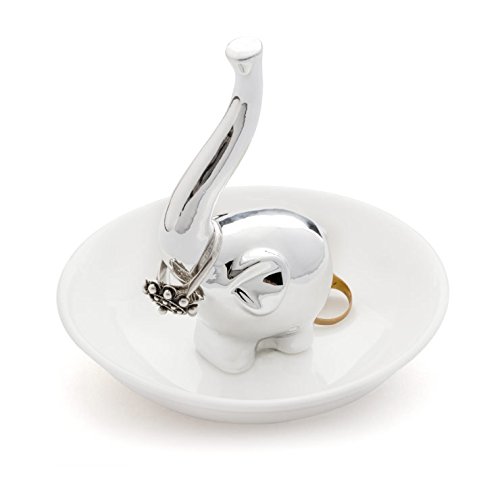 - porte-bagues tembo argenté céramique