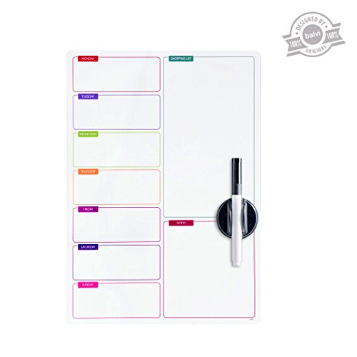 - shopping list tableau magnétique pour le frigo