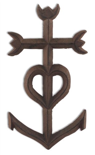 - decoration murale en fer croix camarguaise, 2...