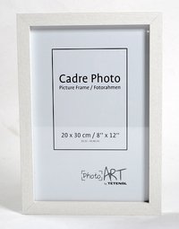 Cadre photo blanc