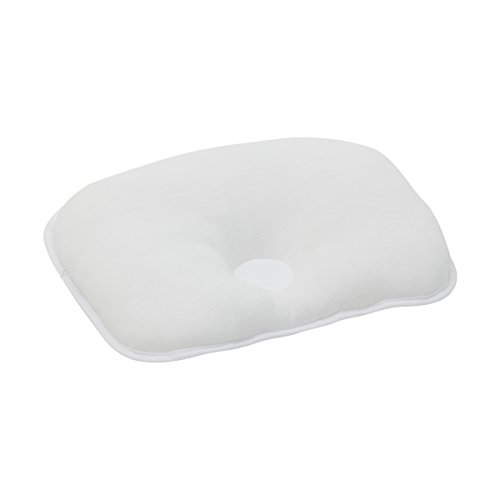 Coussin anti tête plate liso e blanc 25 x 20 cm