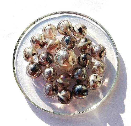 25 Billes POLAIRE - Billes en verre de 16 mm [J...