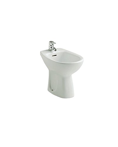 Bidet sur pied POLO Porcelaine vitrifiée Blanc ...