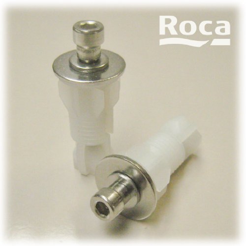 Paire de lunette de wc pour charnières de fixat...