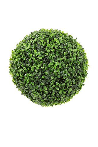 Boule de buis artificiel 25cm Plantes fleurs ar...