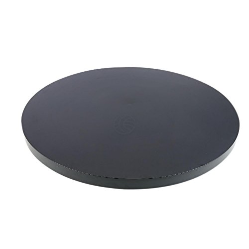 - plateau tournant electrique d60cm h6cm noir