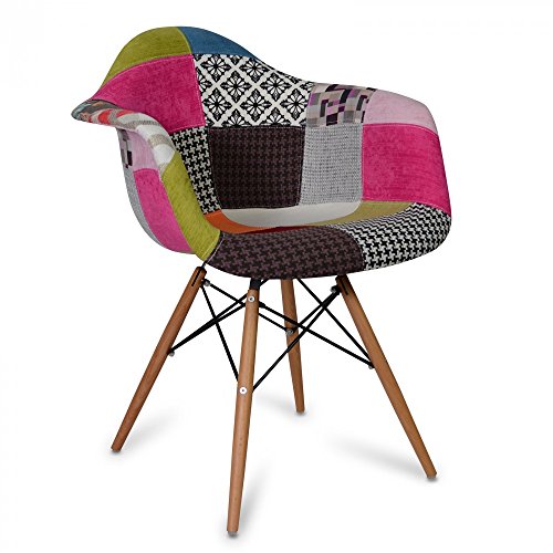Chaise Eames DAW style Patchwork - 63 cm x 62.5...