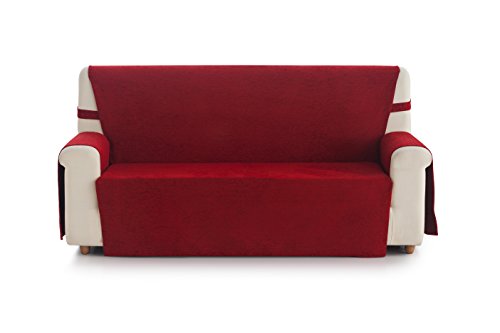 Protège canapé-Blindecor Paula 3 places rouge