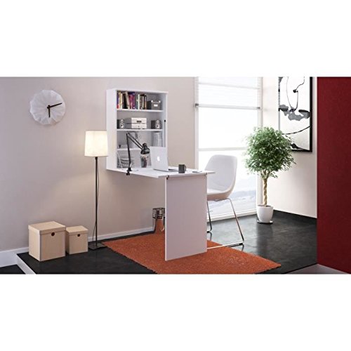 SMALL Bureau rabattable 79 cm - Blanc