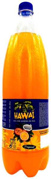 HAWAII BOISSON GAZEUSE SAVEUR TROPICALE
 code EAN 8435068852407 