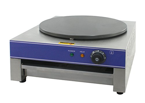 Crêpière électrique professionnelle en inox 3000W