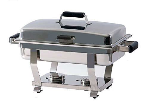 Réchaud professionnel en inox 9 litres avec cou...