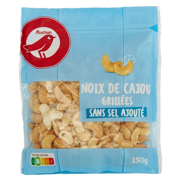  Noix De Cajou Grillées Auchan code EAN 8435177058769 