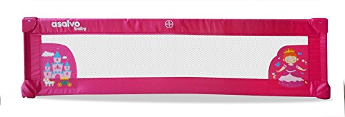 Princesse barrière de lit rose 150 x 43,5 cm