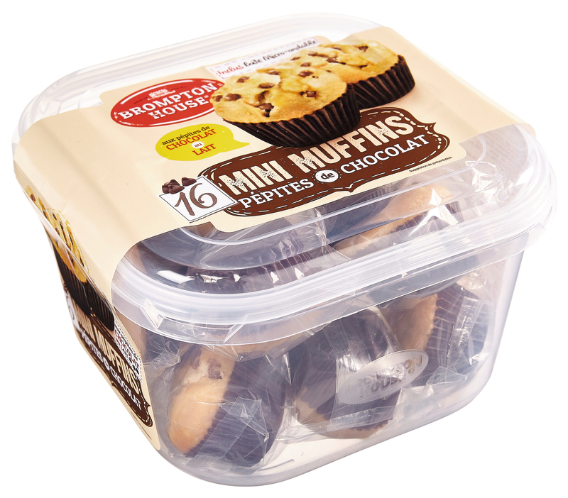 MINI MUFFINS PÉPITES DE CHOCOLAT Brompton House