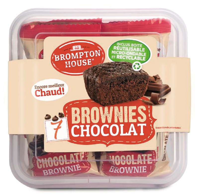 Brompton House BOITE GOUTER BROWNIES CHOCOLAT Brompton House code EAN 8435201703085 