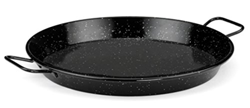 - poêle à paella - acier émaillé vitrifié - ant...