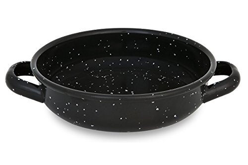 - poêle à paella - acier émaillé vitrifié - rev...