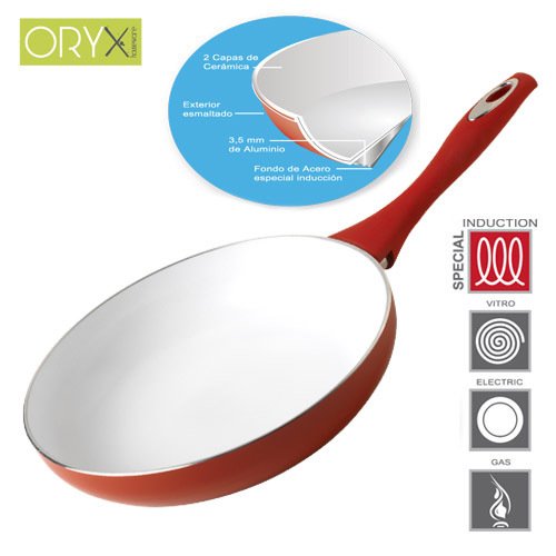 Oryx 5023005 Poêle en céramique pour cuisinière...