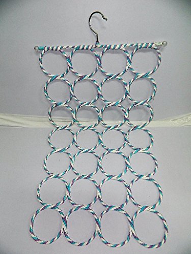 Porte-vêtements accessoire anneaux foulards Ran...