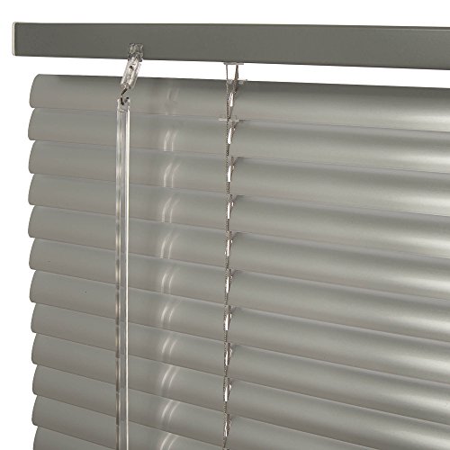 Store vénitien en aluminium gris 80 x 250 cm
