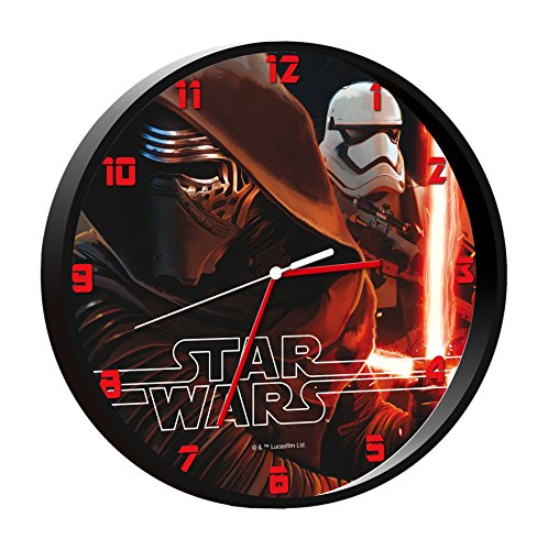 Horloge Pendule Murale Disney Star Wars 7 VII K...