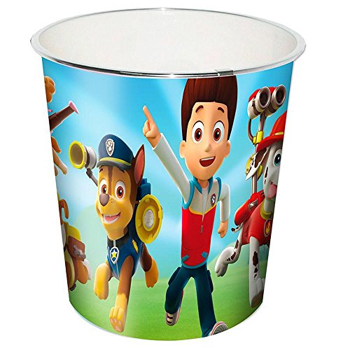 Poubelle Pat Patrouille Corbeille à papier 22 cm