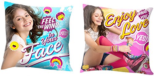 DISNEY Soy Luna - Coussin oreiller 2 faces impr...