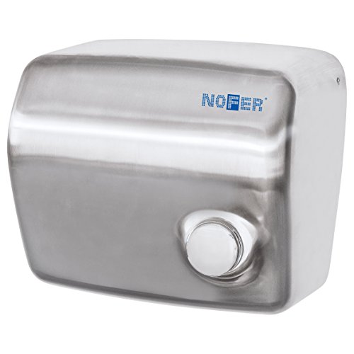 Nofer 01250.s kai sèche-mains avec bouton poussoir inox satin argent 30 x 26 x 18 cm code EAN 8435368831966 