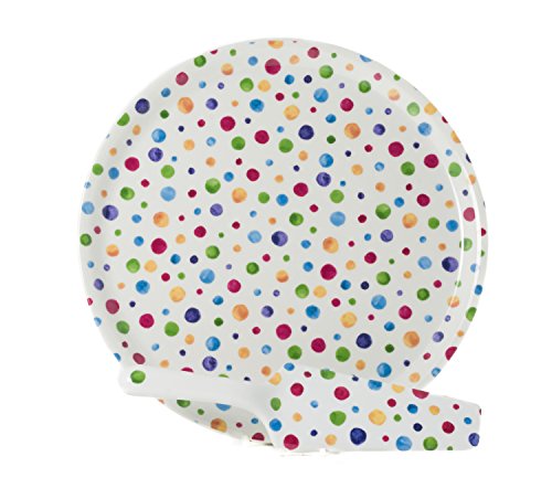 La Cija Dots-Plat à Tarte + Pelle en porcelaine...