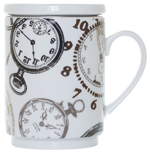 Montres-Cija La tisane en porcelaine avec filtr...