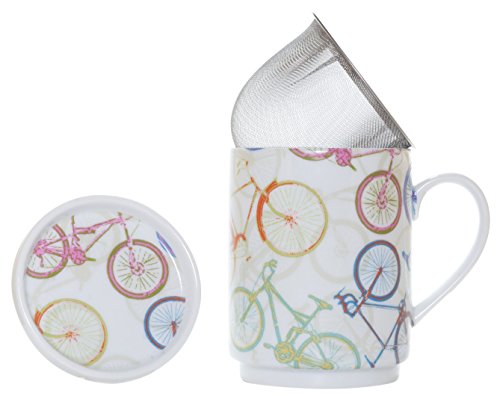 Velos-Cija La tisane en porcelaine avec filtre ...
