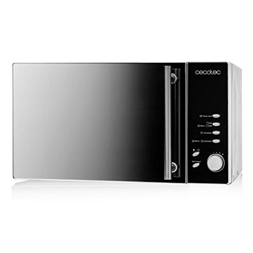 Cecotec Micro-onde Cecotec Convection de 23L DIGITAL en acier inoxydable et avant de miroir avec grill et four de chaleur par convection 900 W/W/1850 W code EAN 8435484013659 