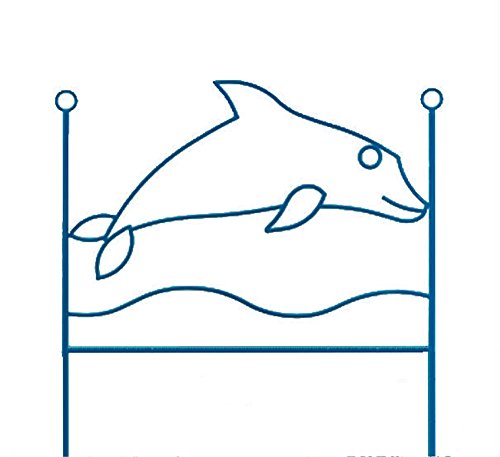 Dfierro dfierro i-509.090 - Forge, Dauphin, pour matelas 90 cm Tête de lit, blanc 8436002721155 (8436002721155)