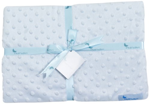 Couverture en microfibres - bleu ciel