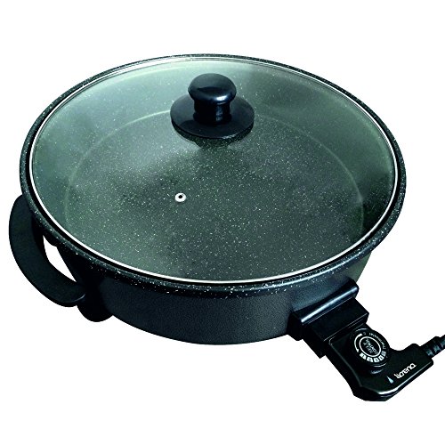 8491p - poêle électrique, 40 - 42 cm, couleur gris