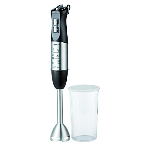 8748 - bras mixeur pied acier, 800 w, couleur noir