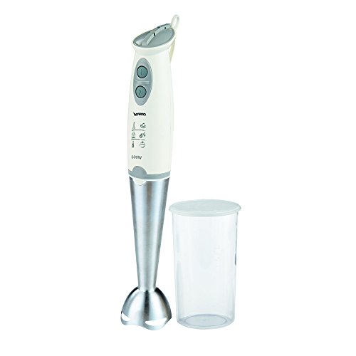 8747 - bras mixeur pied acier, 600 w, couleur b...