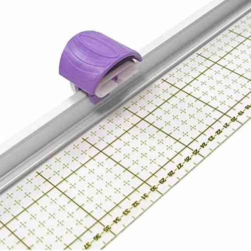 IDEAS Règle avec cutter rotatif. Cutter rotatif avec règle intégrée pour découper plusieurs toiles d'une fois code EAN 8436534476165 