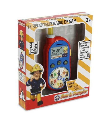 Sam le Pompier Sam Le Pompier - S13250 - Jeu Educatif Electronique - Talkie Walkie code EAN 8436538670736 