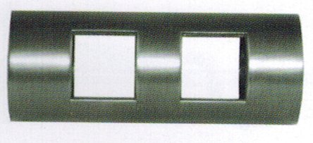 Terminal Coin 28 mm Acier vieilli