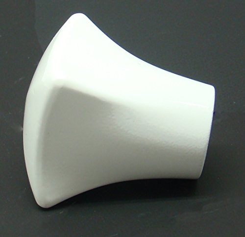 Contact coupe carré 20 mm Blanc Brillant